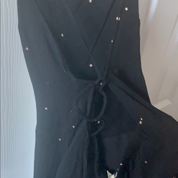 NWT for love and lemons black w gold star romper - Picture 4 of 5